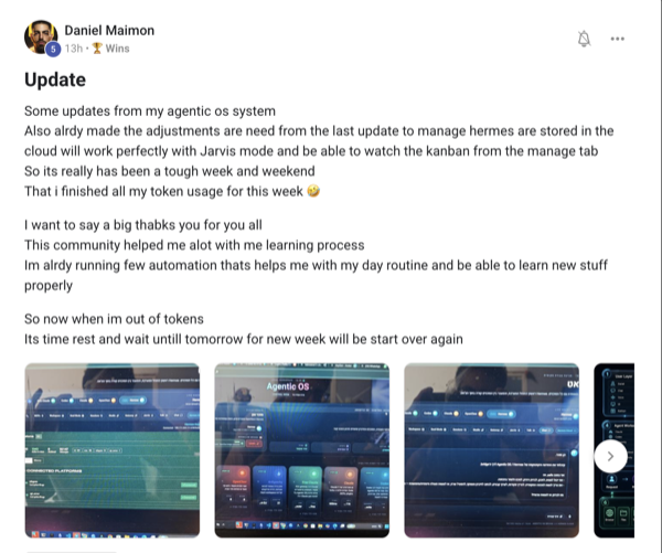 Screenshot of a real review from Daniel Maimon, an AI Profit Boardroom member